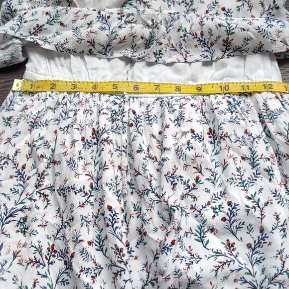 Sezane white Berry Mini Summer Dress Size 34 - Picture 11 of 14